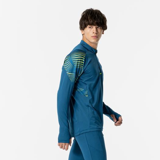 MIZUNO（ミズノ） ミズノ公式 トレーニングトップ ハーフジップ ユニ