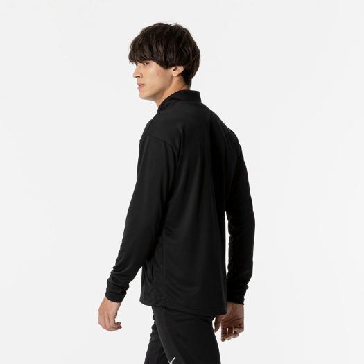 MIZUNO（ミズノ） ミズノ公式 ウォームアップシャツ ブラック ユニ