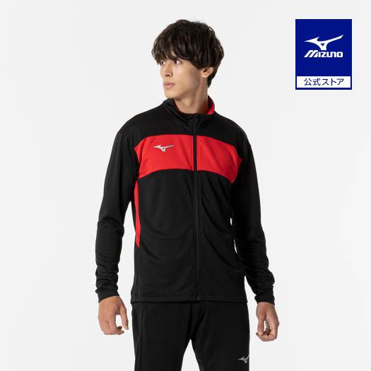 ミズノウォーミングアップトップスLサイズ MIZUNO ミズノ公式 ウォームアップシャツ ユニセックス ブラック