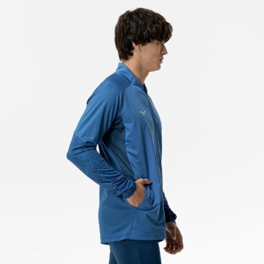 MIZUNO（ミズノ） ミズノ公式 トレーニングトップ フルジップ ダーク