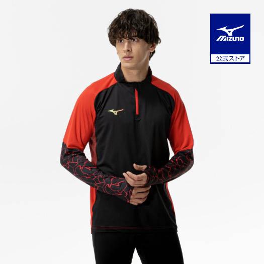 新品 MIZUNO トレーニングトップ ハーフジップ 送料込み MIZUNO ミズノ公式 トレーニングトップ ハーフジップ ブラック