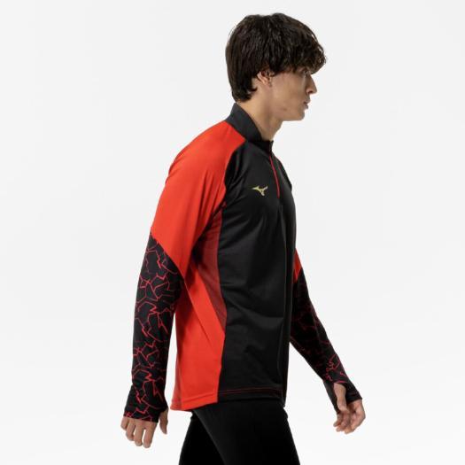 MIZUNO（ミズノ） ミズノ公式 トレーニングトップ ハーフジップ