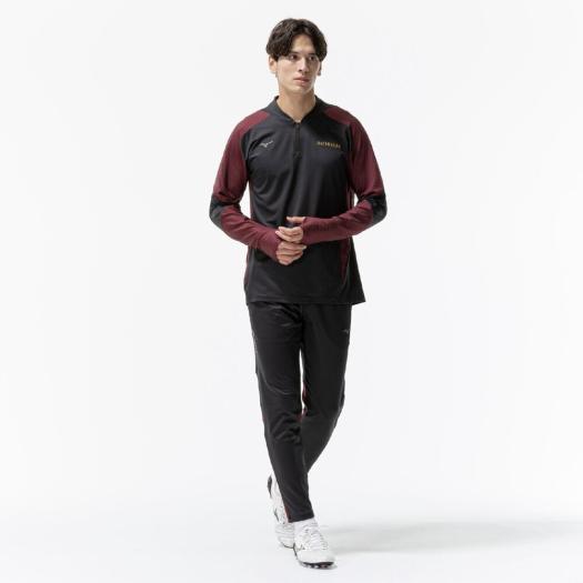 MIZUNO（ミズノ） ミズノ公式 モレリア トレーニングトップ ブラック