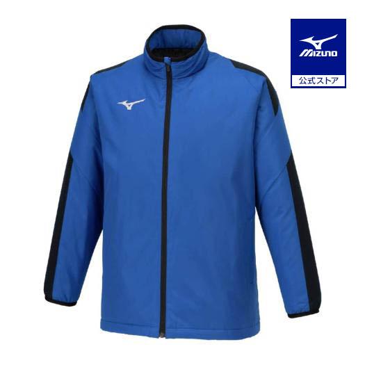 MIZUNO ミズノ公式 ウォーマーシャツ ジュニア サーフブルー