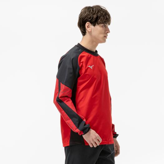 MIZUNO（ミズノ） ミズノ公式 ピステシャツ チャイニーズレッド ユニ