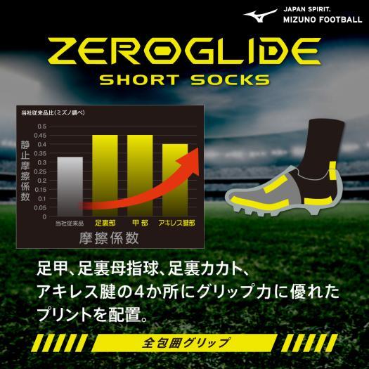 MIZUNO（ミズノ） ミズノ公式 ゼログライドショートソックス 5本指