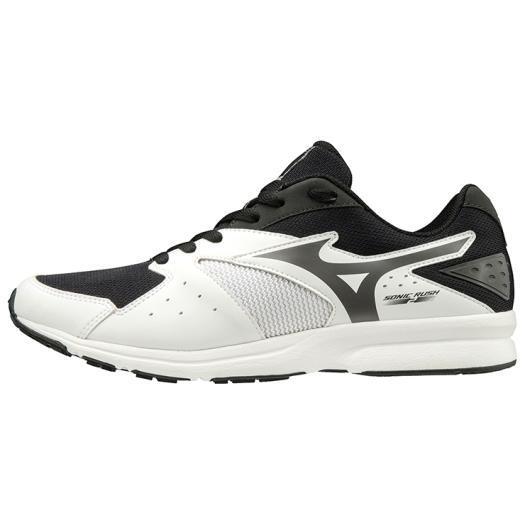 ミズノ公式 ソニックラッシュ 2 陸上競技 駅伝 ブラック シルバー ホワイト ランニングシューズ 通常便なら送料無料 ユニセックス