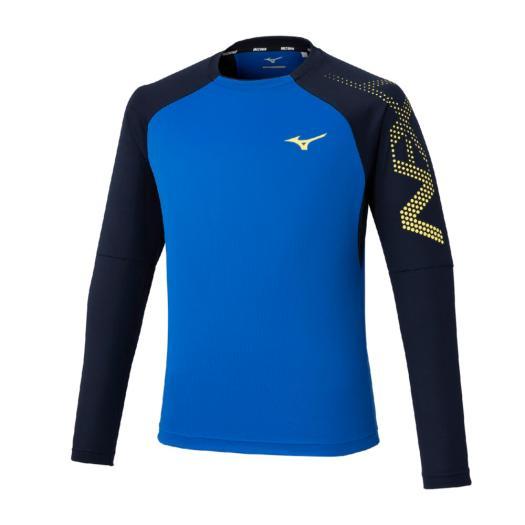 MIZUNO（ミズノ） ミズノ公式 N-XTロングTシャツ 長袖/陸上競技 ブルー