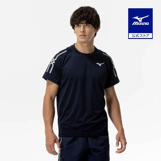 MIZUNO（ミズノ） ミズノ公式 MCライン Tシャツ 陸上競技 ディープ