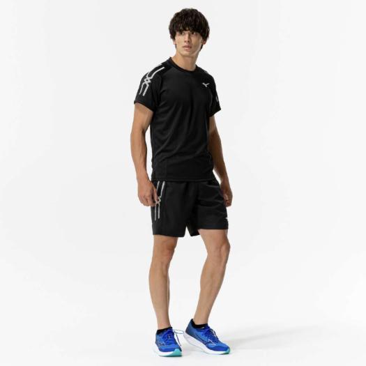 MIZUNO（ミズノ） ミズノ公式 MCライン Tシャツ 陸上競技 ブラック