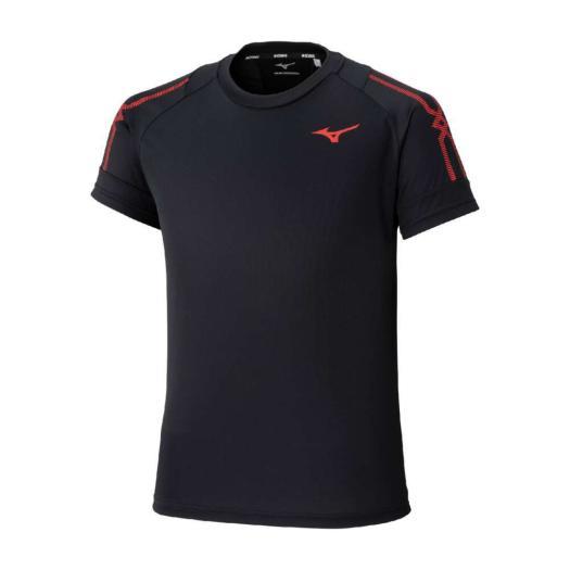 陸上競技記念Tシャツ　ミズノM MIZUNO（ミズノ） ミズノ公式 MCライン Tシャツ 陸上競技 ブラック