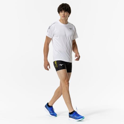 メンズリーニンショートタイツ ブラック 大迫選手着用モデ 【公式