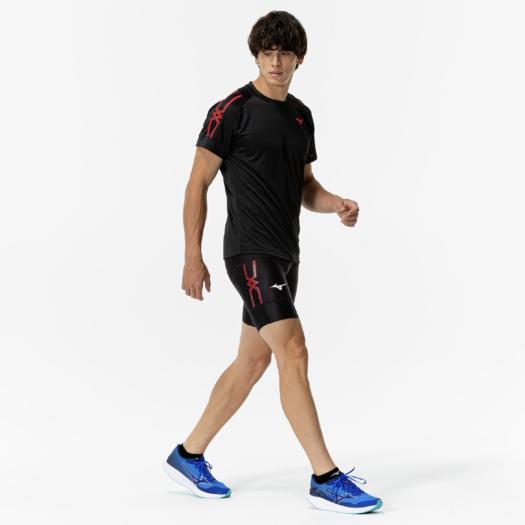 MIZUNO（ミズノ） ミズノ公式 MCライン タイツ ハーフ/陸上競技 メンズ