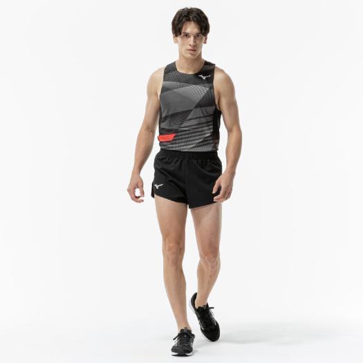 MIZUNO（ミズノ） ミズノ公式 MTCレーシングパンツ 陸上競技 ブラック