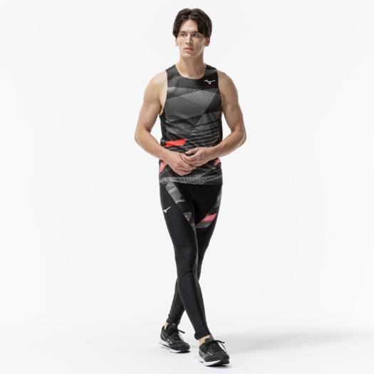 MIZUNO（ミズノ） ミズノ公式 MTCレーシングタイツ ロング 陸上競技