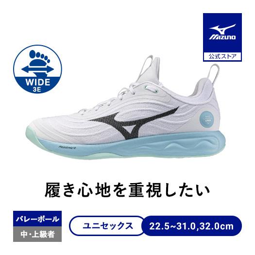 ミズノ（MIZUNO）（メンズ、レディース）バレーボールシューズ ウエーブ ルミナスエリート WIDE V1GA262183