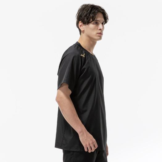 MIZUNO（ミズノ） ミズノ公式 N-XTピステ 半袖 バレーボール ブラックx