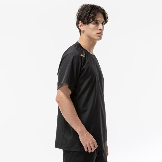 MIZUNO（ミズノ） ミズノ公式 N-XTピステ 半袖 バレーボール ブラックx