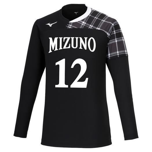 MIZUNO（ミズノ） ミズノ公式 ゲームシャツ 長袖 バレーボール ユニ