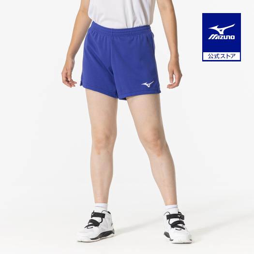 バレーボールゲームパンツ ホワイト ブルー MIZUNO（ミズノ） ミズノ公式 ゲームパンツ バレーボール レディース