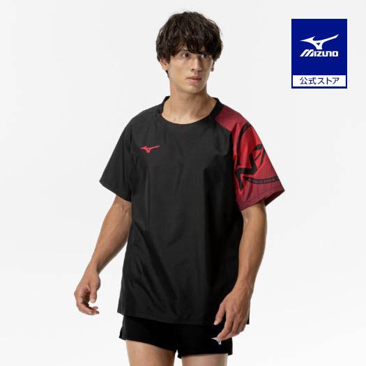 MIZUNO（ミズノ） ミズノ公式 N-XTピステ 半袖 バレーボール ブラック