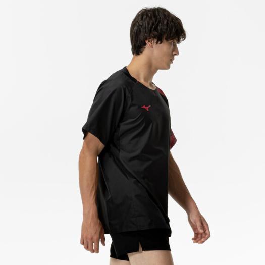 MIZUNO（ミズノ） ミズノ公式 N-XTピステ 半袖 バレーボール ブラック