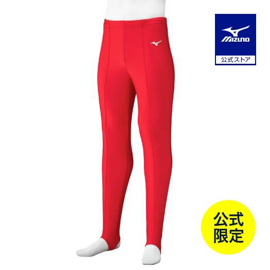 【美品】On シングレット　タイツ　セット　限定 MIZUNO（ミズノ） ミズノ公式 ミズノ直営店限定 体操タイツ レッド
