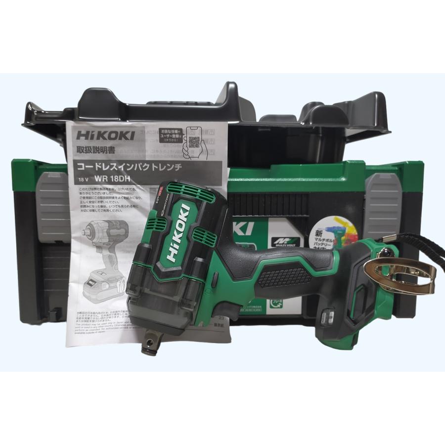 未使用 本体+ケース(おまけ) HIKOKI 18V インパクトレンチ 未使用 本体+ケース(おまけ) HIKOKI 18V インパクトレンチ