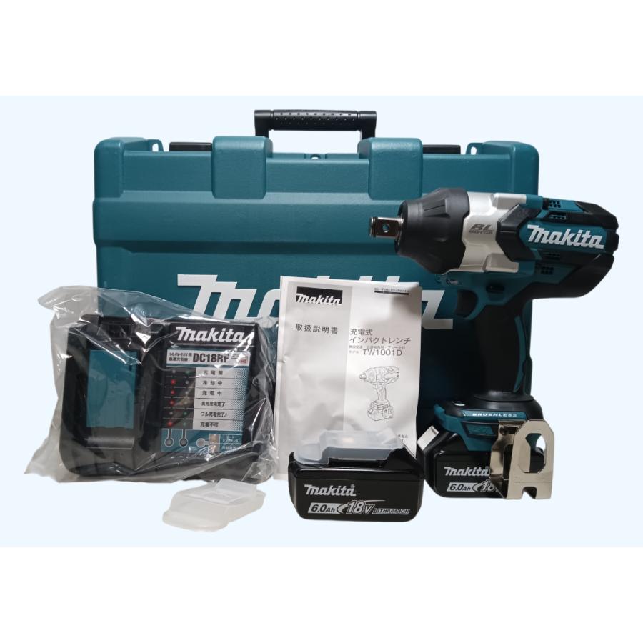 未使用品 フルセット マキタ 18 V 充電式インパクトレンチ TW1001DRGX 