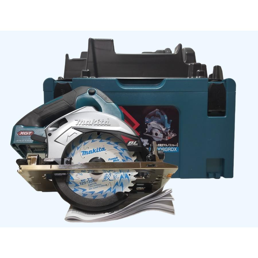 未使用 本体+ケース マキタ 40V 125mm 充電式マルノコ HS007GZ 鮫肌 