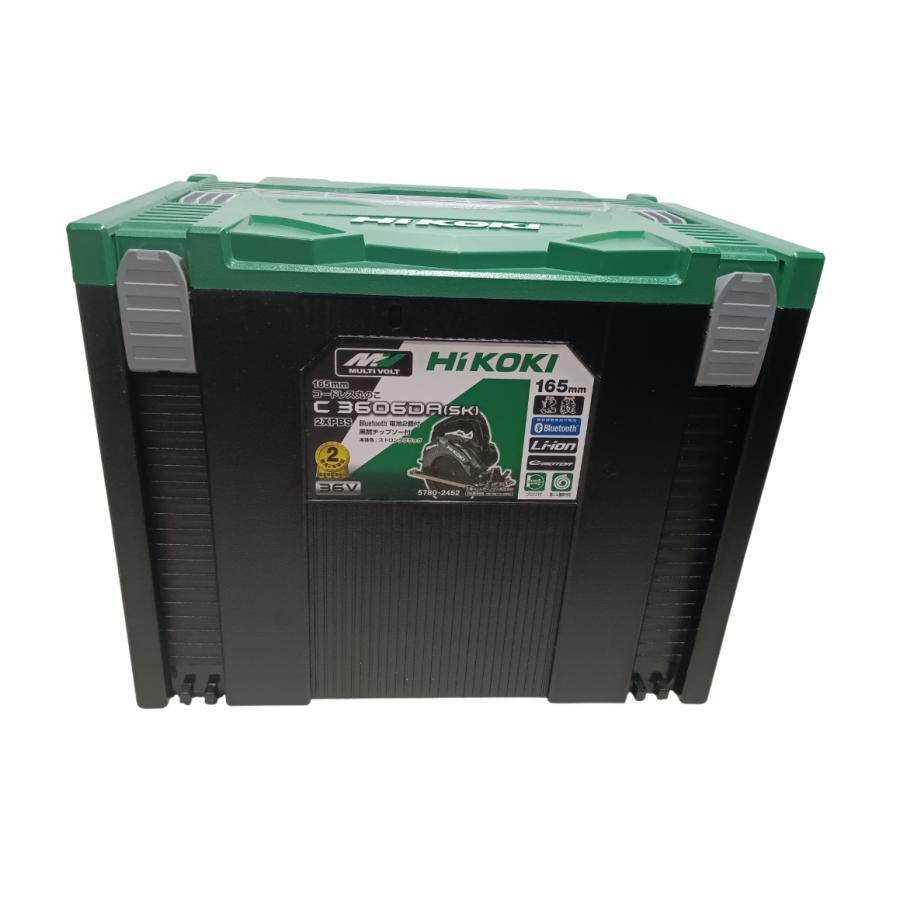 未使用 本体+ケース HiKOKI 165mm 36Vコードレス丸のこ C3606DA