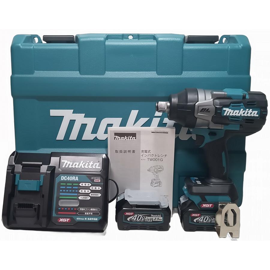 未開封未使用 フルセットマキタ 40V 充電式インパクトレンチ TW001GRDX 