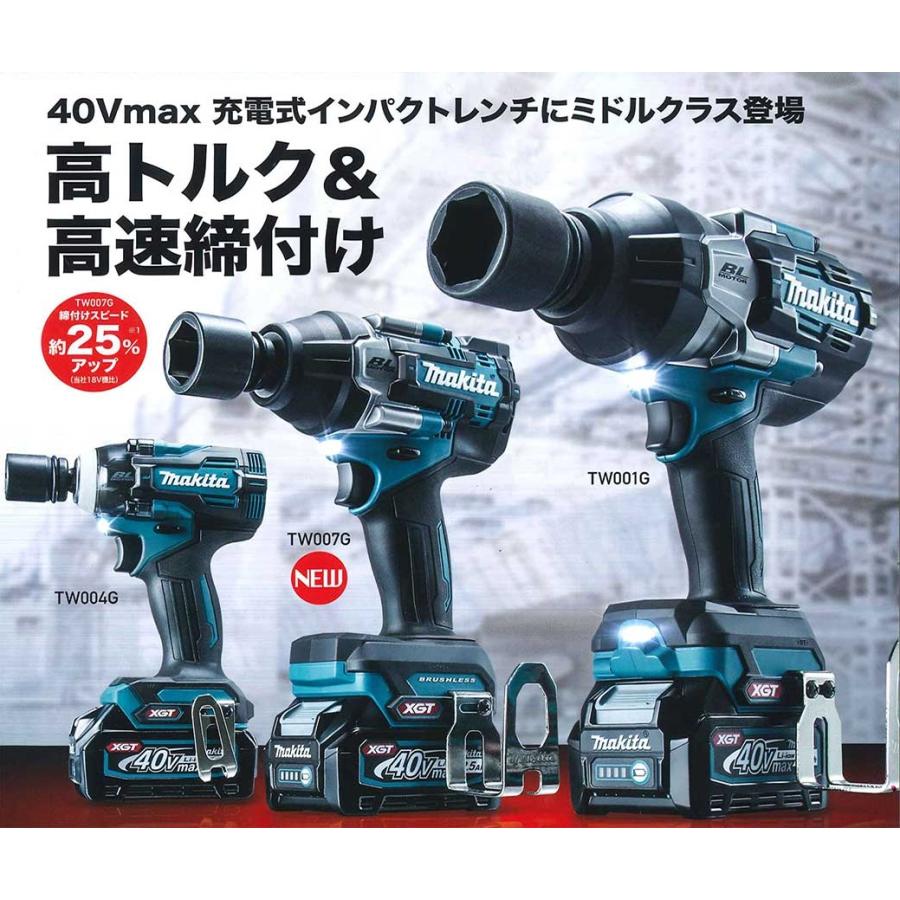 未使用 本体+ケース マキタ 40V 充電式インパクトレンチ TW001GZ 
