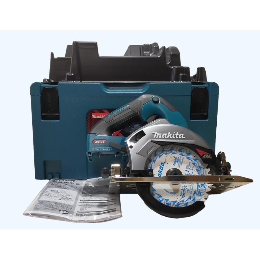 未使用 本体＋収納ケース マキタ 40V 125mm マルノコ HS008GZ 鮫肌 