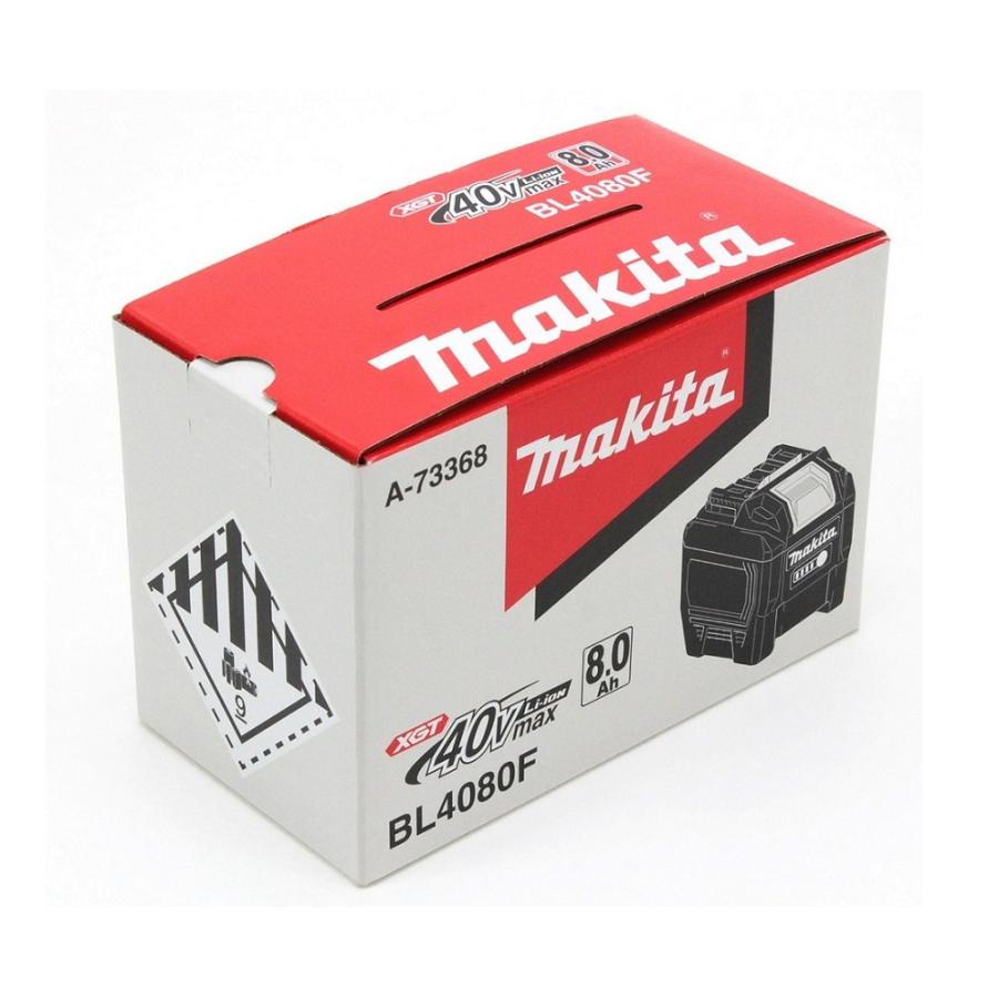 未使用 純正化粧箱付 マキタ リチウムイオンバッテリ 40V 8.0Ah BL4080F(A-73368)の画像