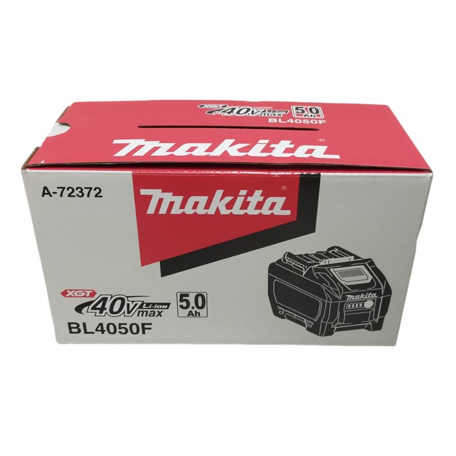 未使用 純正化粧箱付 マキタ リチウムイオンバッテリ 40V 5.0Ah BL4050F(A-72372)の画像