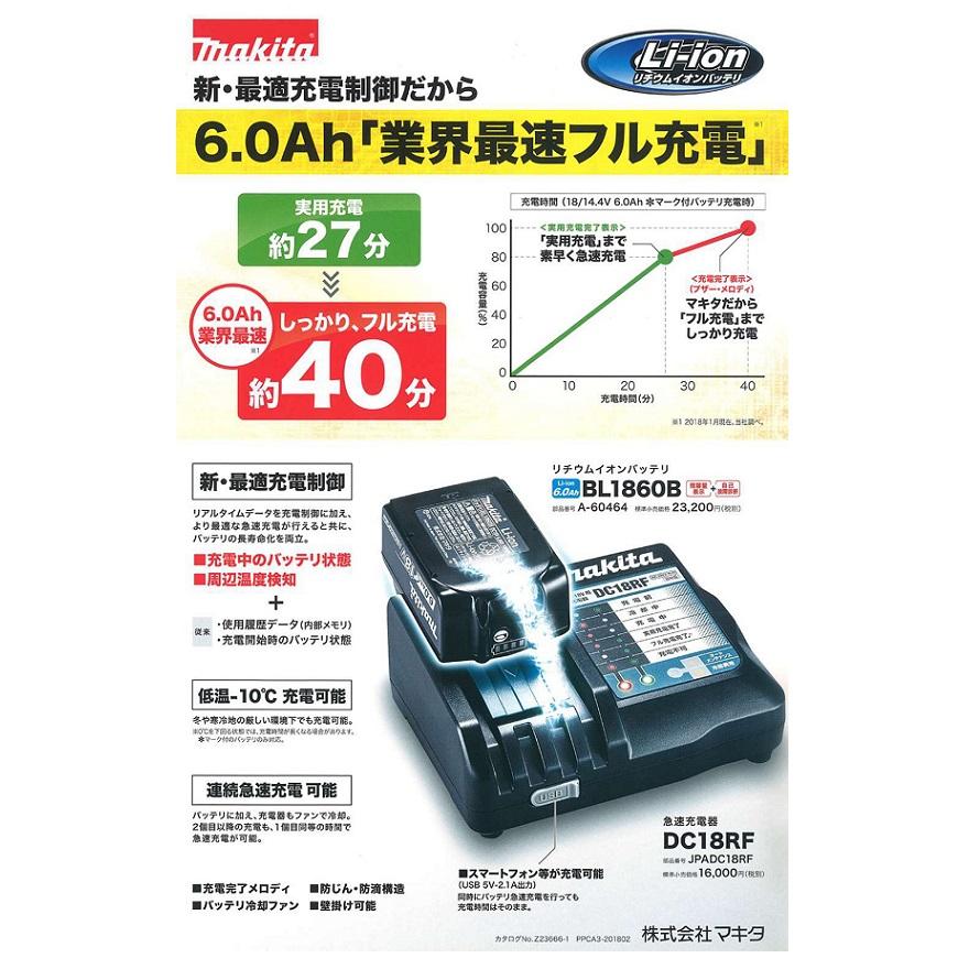 未使用品 マキタ 18V 純正品 バッテリー BL1860B アスタリスク＊付
