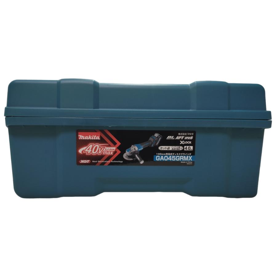 未使用 本体+ケース マキタ 100mm 40V ディスクグラインダ GA045GZ  