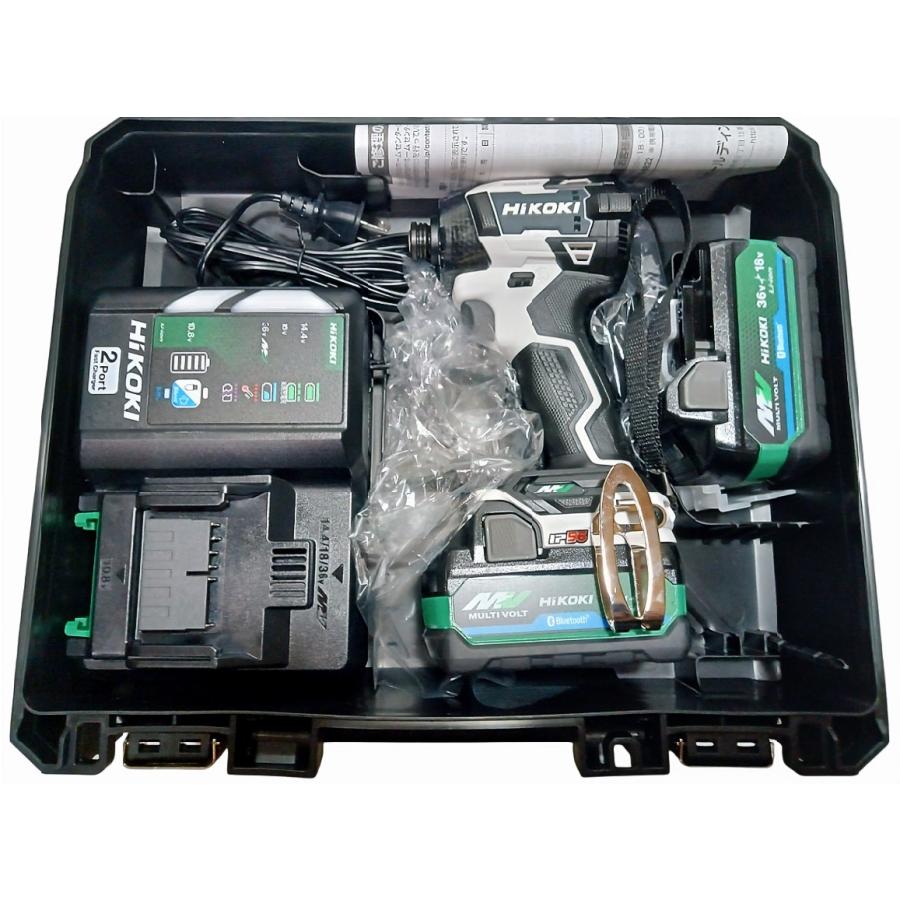 未使用 限定色 フルセット HIKOKI 36V インパクトドライバ WH36DD
