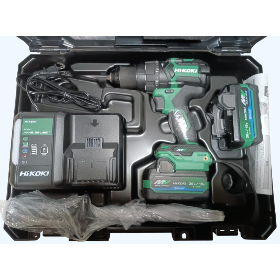 未使用 フルセット HIKOKI 36V コードレス振動ドライバドリル DV36DC 