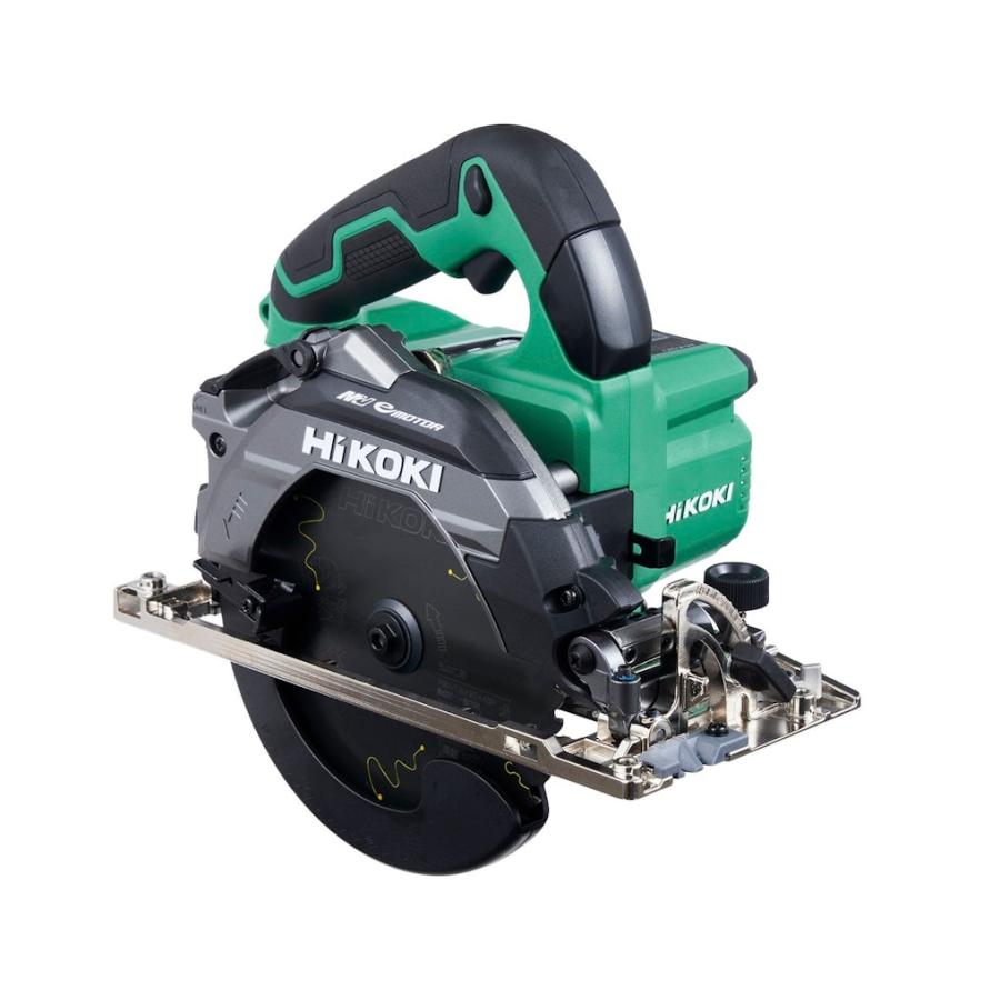未使用 本体＋収納ケース HiKOKI 165mm 36V 丸のこ C3606DB(NN) 黒鯱