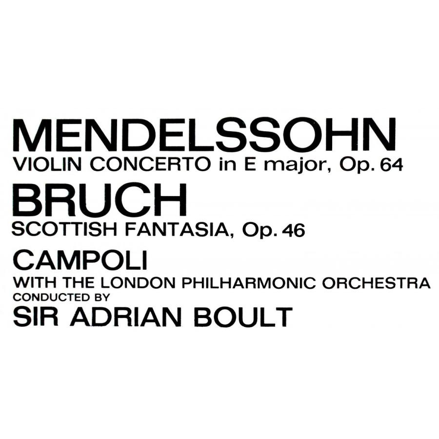 中古lpレコード メンデルスゾーン ヴァイオリン協奏曲ホ短調 作品64 他 カンポリ バイオリン Mendelssohn Violin Concerto In E Minor Op 64 Sts Lpレコード専門 美寿濃レコード 通販 Yahoo ショッピング