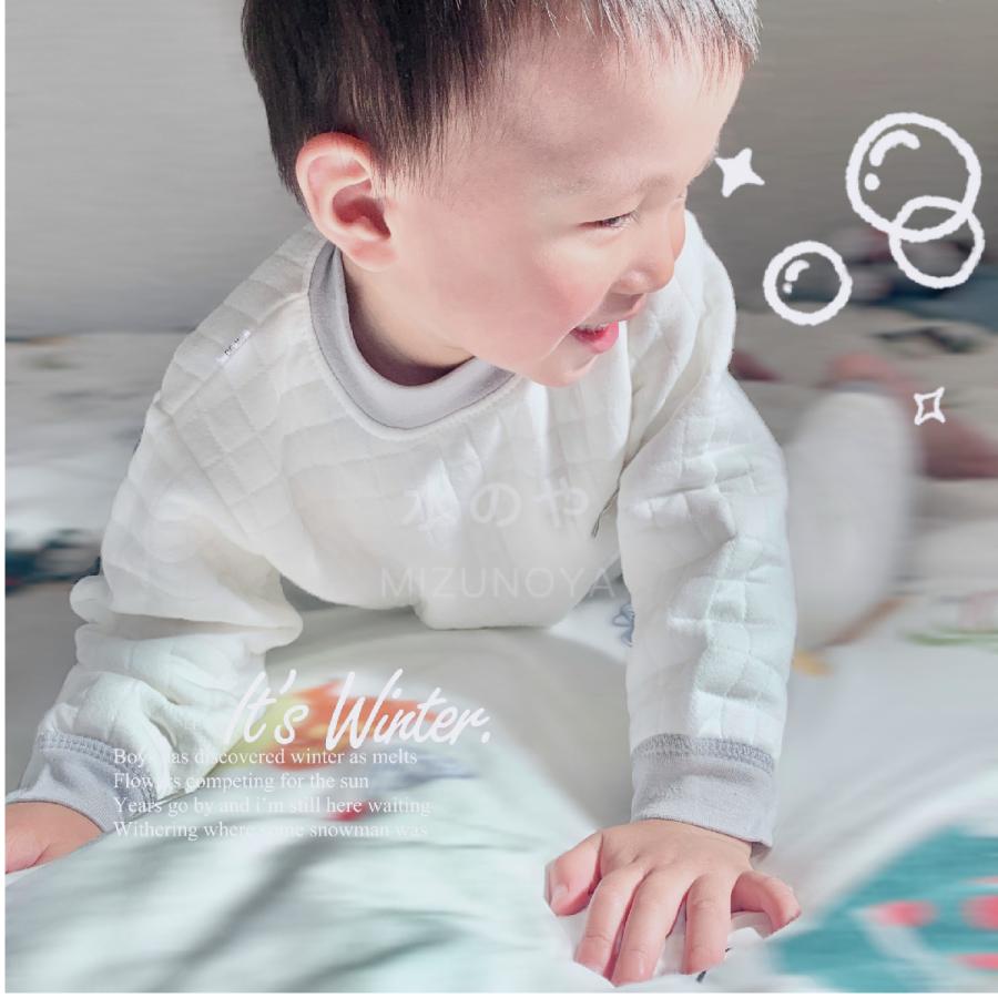 綿100％ パジャマ ベビー ルームウェア キッズ 長袖 子供 キルトニット 男の子 女の子 上下セット 韓国子供服 可愛い 春 秋 冬 クリスマス プレゼント ギフト | ブランド登録なし | 17