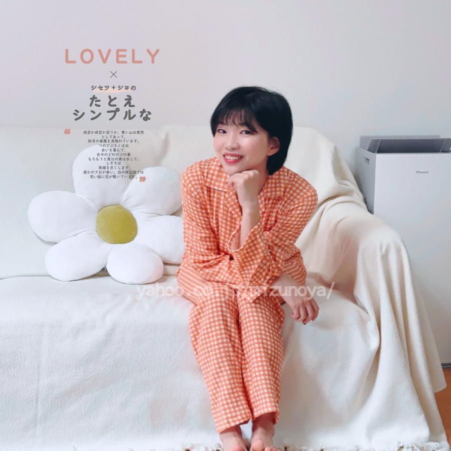 レディース パジャマ 綿100% 二層ガーゼ 敏感肌 長袖 長ズボン 前開き