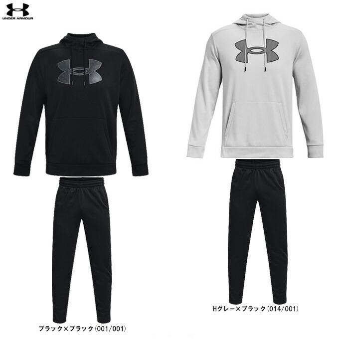 UNDER ARMOUR（アンダーアーマー）UA アーマー フリース ビックロゴ フーディー パンツ 上下セット（1373352/1373360）パーカー メンズ UNDER ARMOUR（アンダーアーマー） UA アーマー フリース ビックロゴ