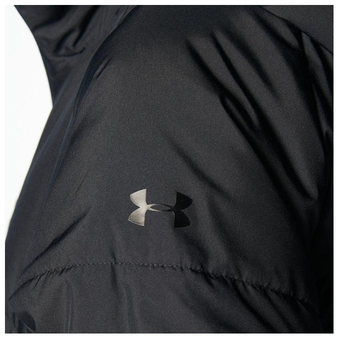 UNDER ARMOUR（アンダーアーマー）UAインサレーテッド ロングコート フーディー（1381233）フードあり 中綿 裏起毛 ベンチコート レディース｜mizushimasports｜05