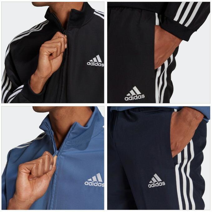 Adidas アディダス Aeroready エッセンシャルズ レギュラーフィット 3ストライプス トラックスーツ スポーツ 上下セット ジャケット パンツ メンズ ミズシマスポーツ株式会社 通販 Paypayモール