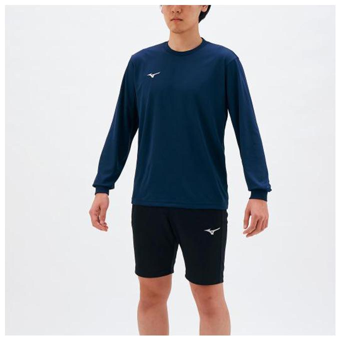 ◆メール便対応商品◆MIZUNO（ミズノ）ナビドライTシャツ 長袖（32MA1195）スポーツ トレーニング フィットネス ランニング ウェア 長袖 男女兼用 ユニセックス｜mizushimasports｜04