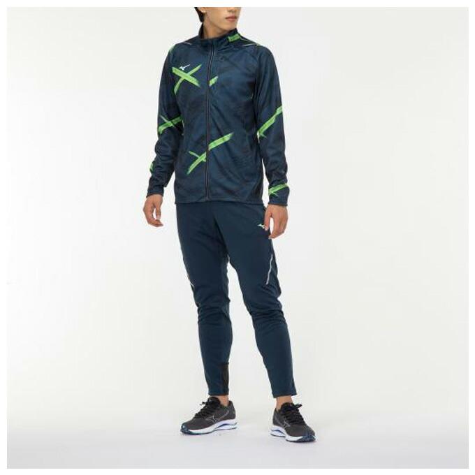MIZUNO 【ネイビー/XLのみ】MIZUNO（ミズノ）ストレッチウォーム