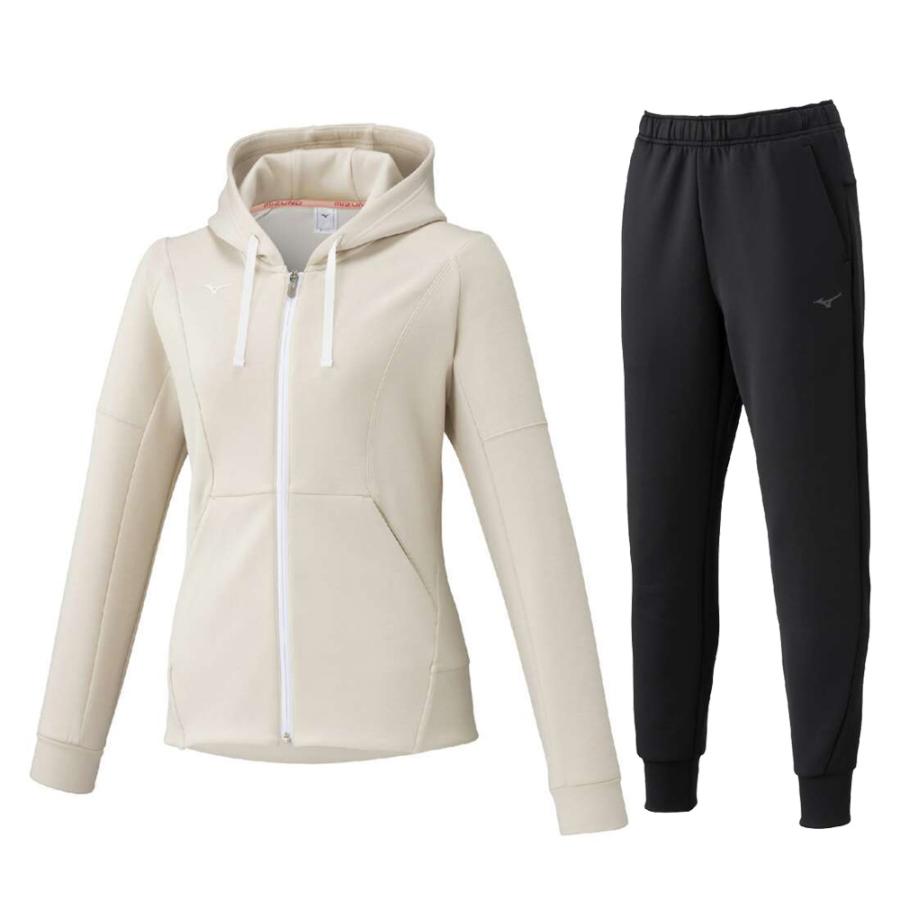 ミズノ　ストレッチスウェットフーディ・パンツ　セットアップ ミズノ ストレッチスウェットフーディ・パンツ セットアップ